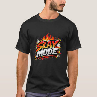 SLAY MODE Bold Streetwear Graphic T-Shirt  Tシャツ