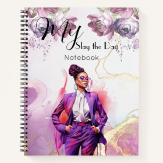 Slay the Day - Motivational Journal ノートブック