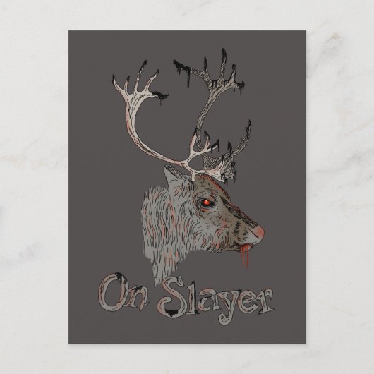 Slayer Christmas Reindeerにて ポストカード (正面)