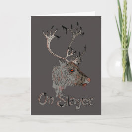 Slayer Reindeer Christmasにて カード