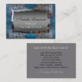 Slayfierエレガンスヘアスタイリストサロンプロフェッショナル 名刺 (正面/裏面)