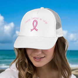 Slaying Cancer in Style Hat | Pink Ribbon キャップ