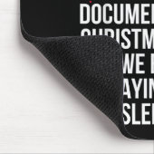 Slaying Or Sleighing Serial Killer True Crime Chri マウスパッド (コーナー)