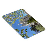 SLCテンプル白い花で磁石 マグネット (右側)