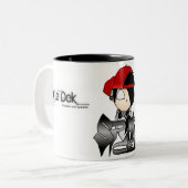 [SLD] "暗い芸術"のマグのコレクション ツートーンマグカップ (正面左)