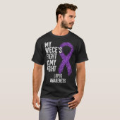 SLE My Niece s Fight Is My Fight Lupus Awareness Tシャツ (正面フル)