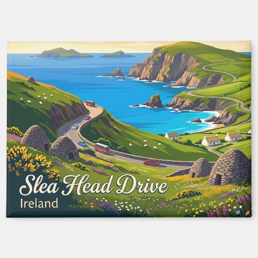 Slea Head Drive アイルランド マグネット (正面)