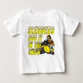 SledderDooDesign ベビーTシャツ (正面)