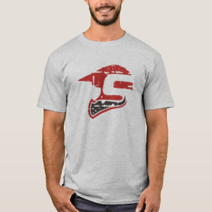 Sledders.com灰色アイコンTシャツ Tシャツ