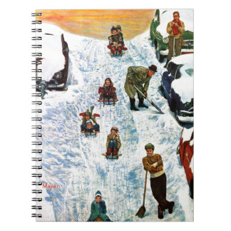 Sledding、掘ること ノートブック
