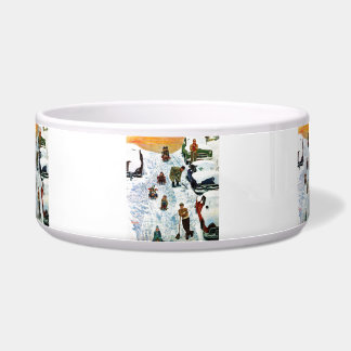 Sledding、掘ること ボウル