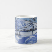 Sledgingダービーシャーのピーク地区2012年 コーヒーマグカップ (中央)