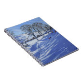 Sledgingダービーシャーのピーク地区2012年 ノートブック (右側)