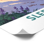 Sleeing Bear Dunes，ミシガン州，美しいポスター ポスター (角)