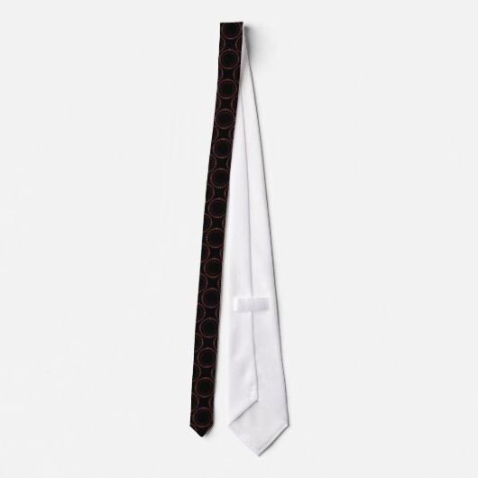 Sleek and Polished Tie, Cabernet ネクタイ (裏面)