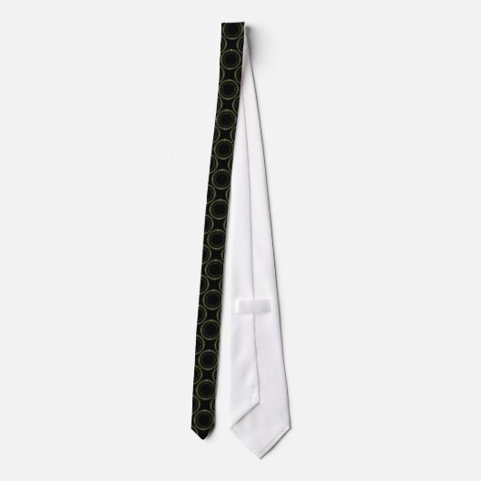 Sleek and Polished Tie, Green ネクタイ (裏面)