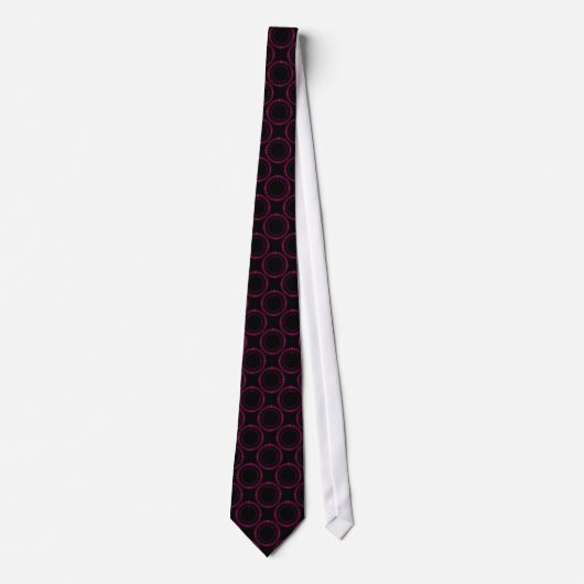 Sleek and Polished Tie, Magenta ネクタイ (正面)