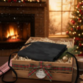 Sleek Camo Deep Black Dark Charcoal Tones Modern  エプロン