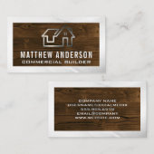 Sleek Home Logo | Wooden Boards 名刺 (正面/裏面)