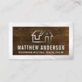 Sleek Home Logo | Wooden Boards 名刺 (正面)