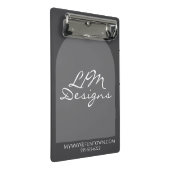 Sleek Minimalist ミニクリップボード (アングル)