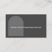 Sleek Minimalist 名刺 (裏面)