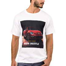 Sleek New Beetle Convertible T-Shirt
