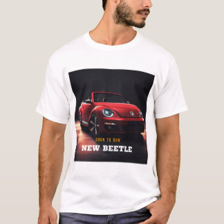 Sleek New Beetle Convertible T-Shirt Tシャツ