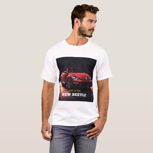 Sleek New Beetle Convertible T-Shirt Tシャツ (正面フル)