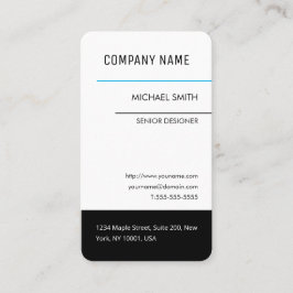 Sleek Professional Business Card 名刺