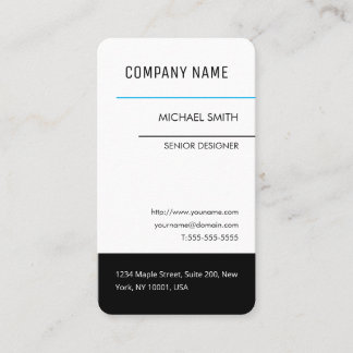 Sleek Professional Business Card 名刺