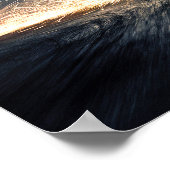 Sleek Racing Sports Car Drifting #5 ポスター (角)