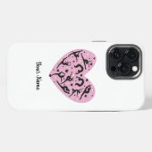 Sleek Rhythmic Gymnastics Personalized Phone Case iPhoneケース (裏面横)