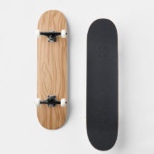 Sleek Wooden Structure Skateboard for Street Style スケートボード (正面)