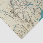 Sleemの中央アラスカの地図 薄葉紙 (詳細)
