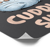 Sleeng Otter Couple This Is Our Cuddle ポスター (角)