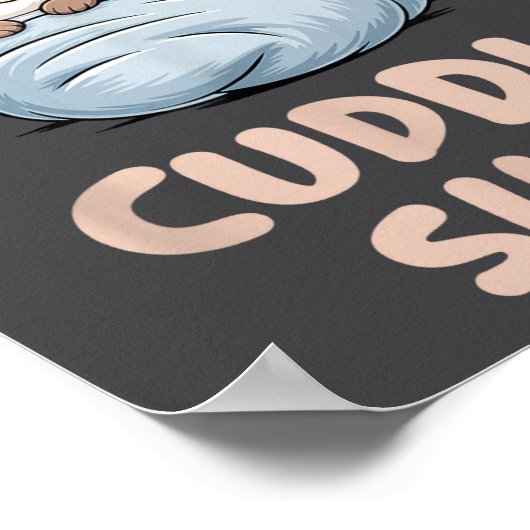 Sleeng Otter Couple This Is Our Cuddle  ポスター (角)