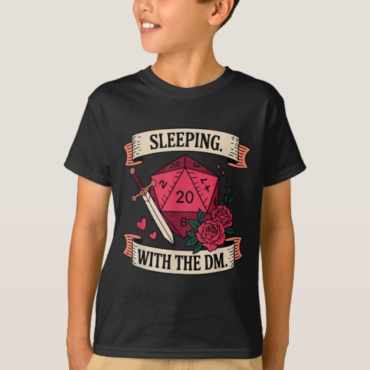 Sleeng. With The Dm. 楽しいデザイン Tシャツ (正面)