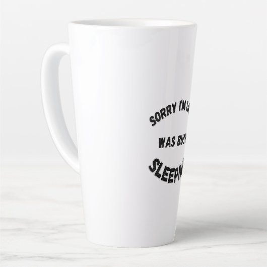 SLEEP =優先度 カフェラテマグ (左アングル)