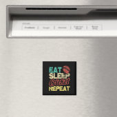 Sleep 食べ Cricket Repeat - Cricketer Tsman Tting B マグネット (インサイチュ (食洗機))