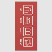 Sleep 食べ Daf Yomi Repeat – ユダヤ人ユーモアTalmud (正面)