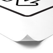 Sleep 食べ Daf Yomi Repeat – ユダヤ人ユーモアTalmud ポスター (角)