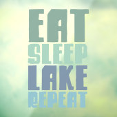 Sleep 食べ Lake Repeatことわざスクリプモダント ウィンドウサイン (シート3)