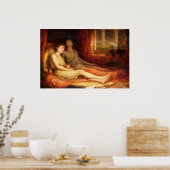 Sleep and His Half Brother Death by Waterhouse ポスター (キッチン)