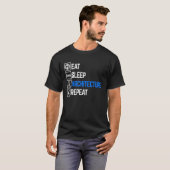 Sleep Architecture食べ Repea Architect Graduate Tシャツ (正面フル)