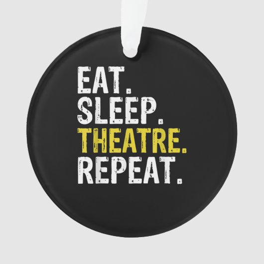 Sleep Atre食べ Repeat Actor Gift オーナメント (正面)
