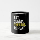 Sleep Atre食べ Repeat Actor Gift ツートーンマグカップ (中央)
