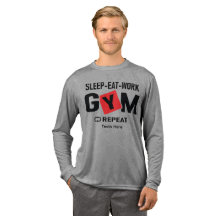 Sleep Eat Work Gym Repeat タイポグラフィデザイン