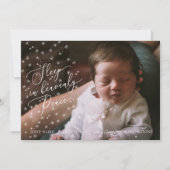 Sleep in Heavenly Peace Holiday誕生発表 招待状 (正面)