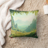 “Sleep in the Heart of Nature” クッション (ブランケット)